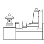 8.9尺×5.25尺横型石塔側面図