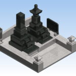 縦型石塔寸輪付き-YKD-湖南623