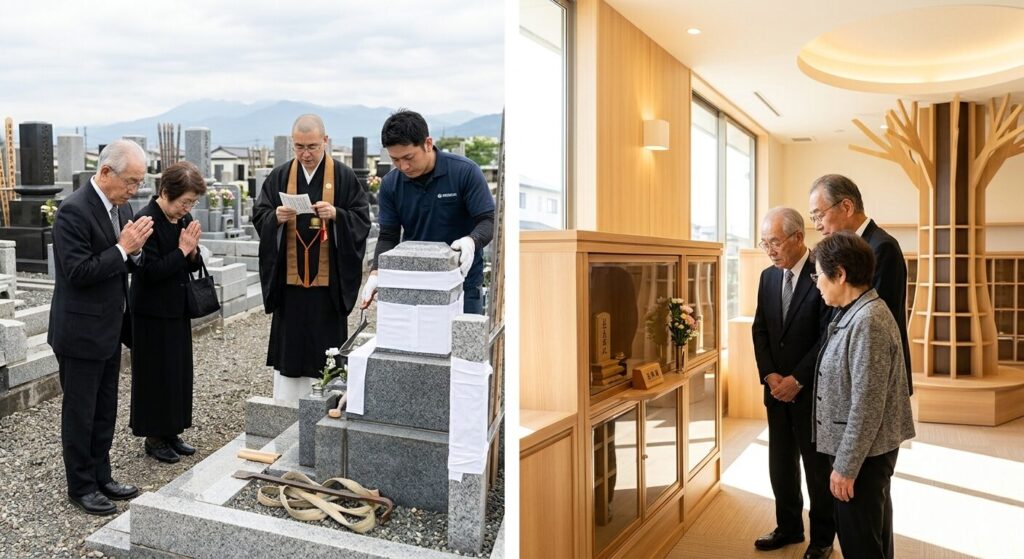 お墓じまいのイメージ