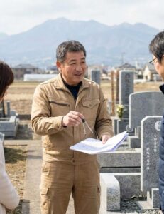お墓の向きと方角の考え方｜地域に根ざした石材店の提案
