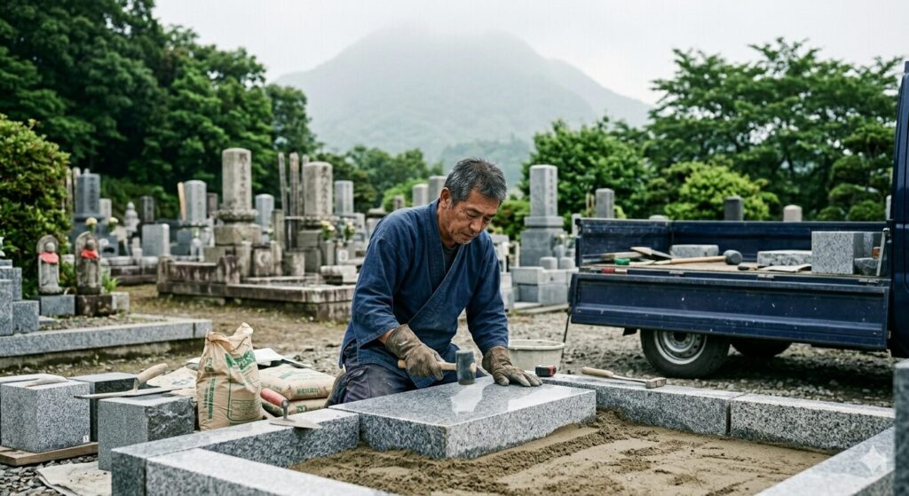 外柵施工イメージ